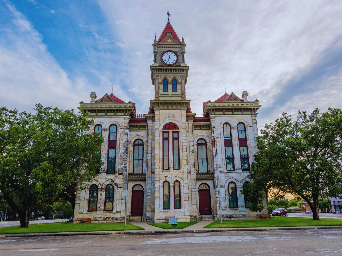 The Bosque County Courthouse, Bosque County, TX